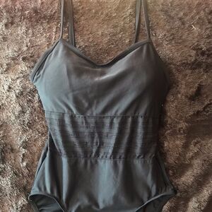 Black Jantzen One Piece Bathing Suit Size 10